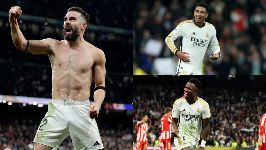 Các cầu thủ xuất xắc nhất trận đấu đều gọi tên các cầu thủ Real Madrid