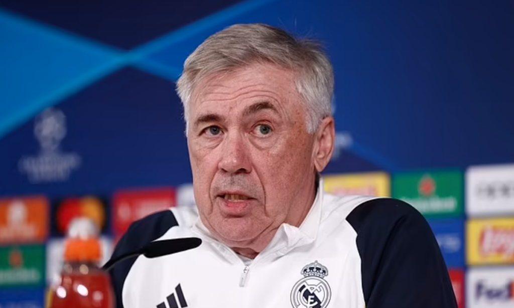 HLV Ancelotti của Real Madrid keobong365