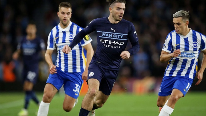 Brighton & Hove Albion và Manchester City trong khuôn khổ Ngoại hạng Anh