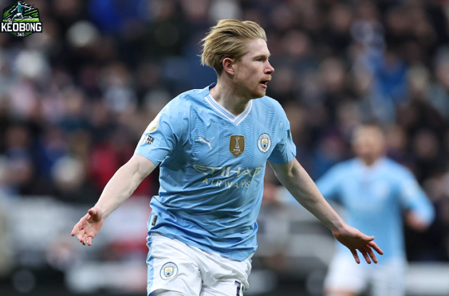 Man City đã chấm được người thay thế De Bruyne